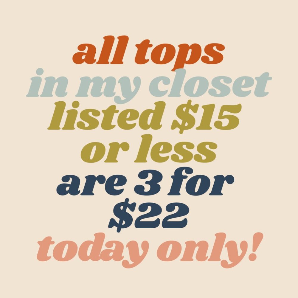 3 for $22